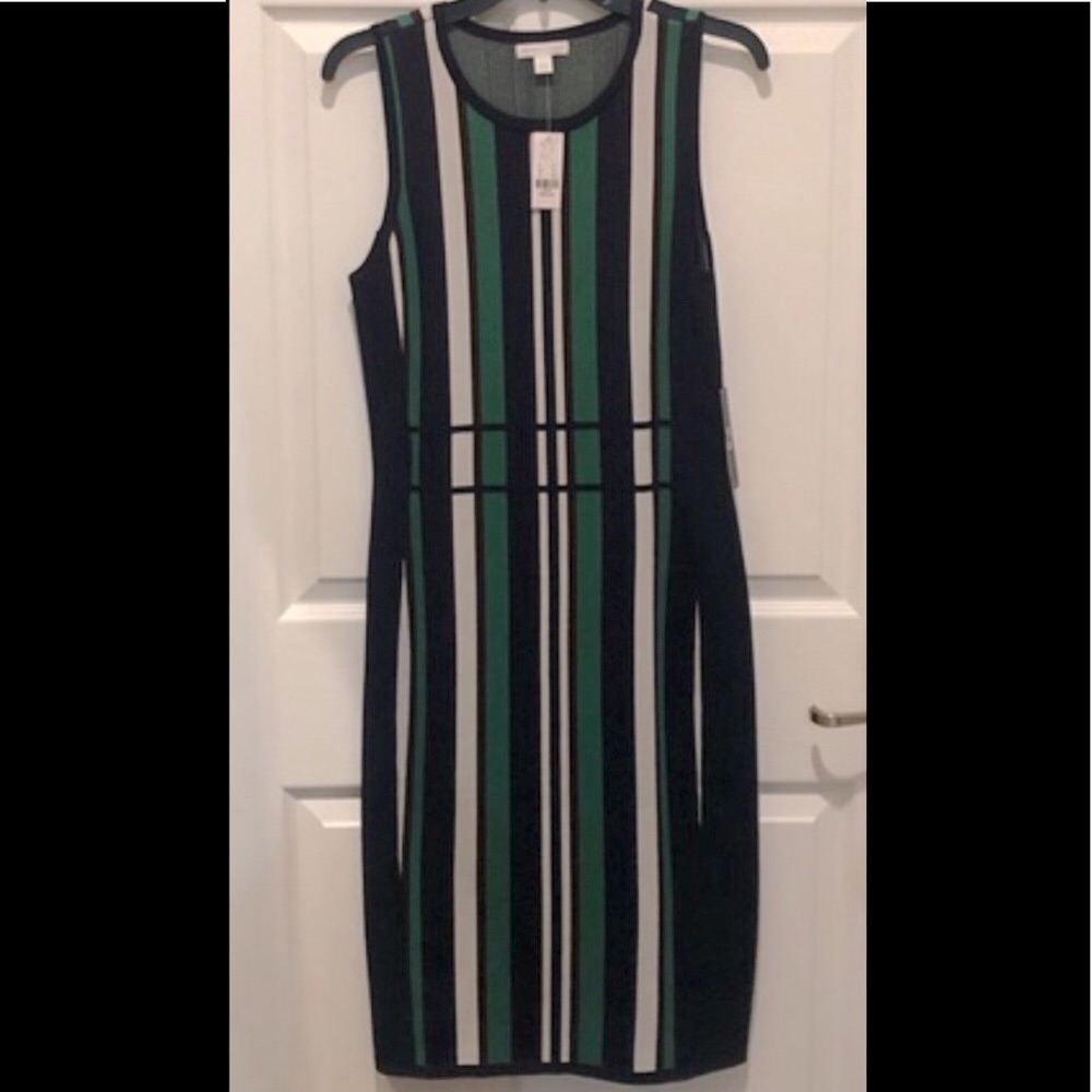 Brand New Newyork Company Stripe Sweater Dress